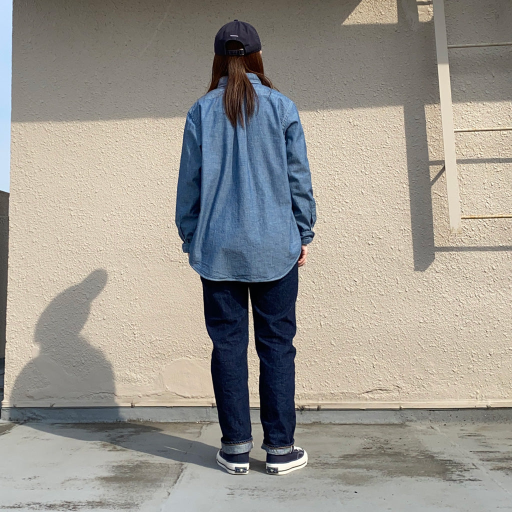 orSlow『CHAMBRAY BUTTON DOWN SHIRTS』(CHAMBRAY)