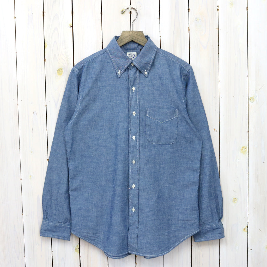 orSlow『CHAMBRAY BUTTON DOWN SHIRTS』(CHAMBRAY)