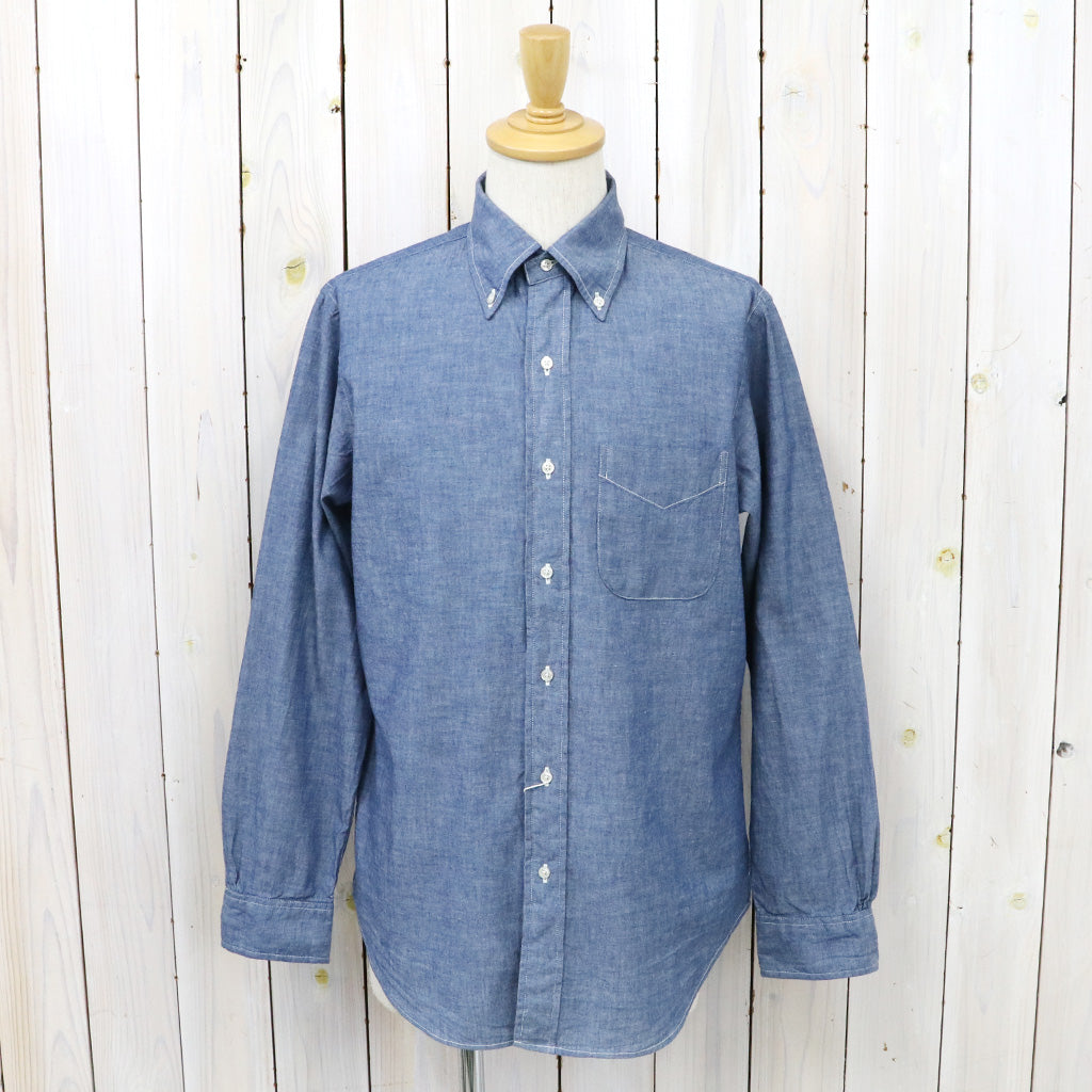 orSlow『CHAMBRAY BUTTON DOWN SHIRTS』(CHAMBRAY)