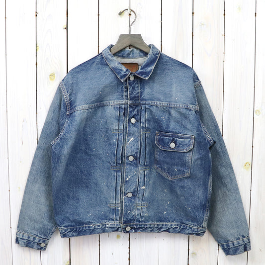 orSlow『PLEATED FRONT BLOUSE』(2YEAR WASH with PAINT)