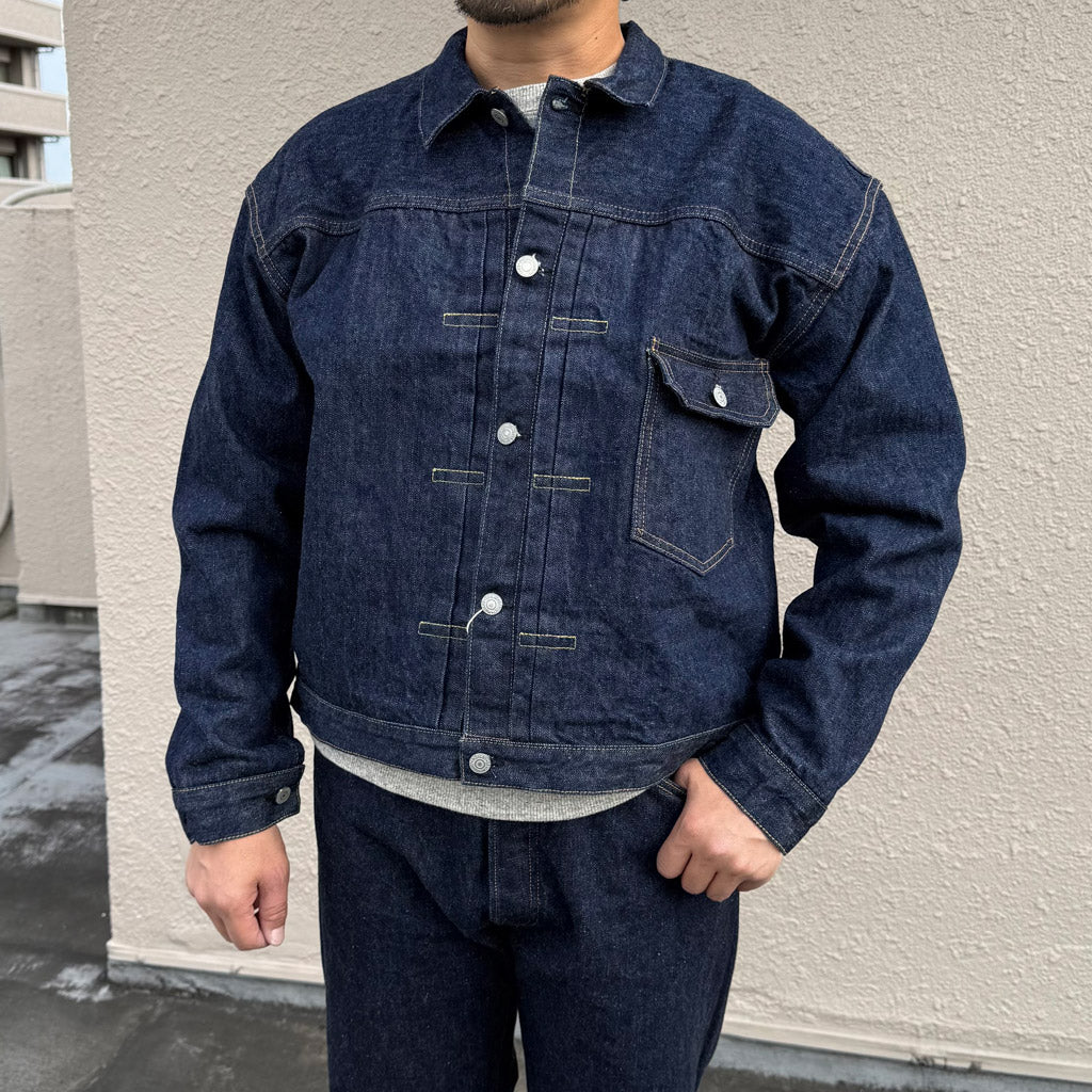 orSlow : TYPE1 40’S PLEATED FRONT BLOUSE (ONE WASH)