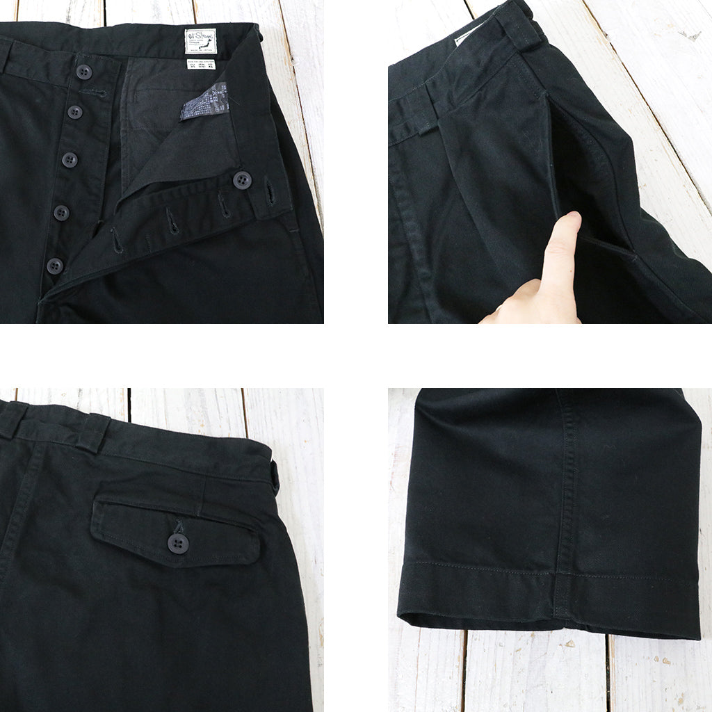 orSlow『M-52 FRENCH ARMY TROUSER』(BLACK)