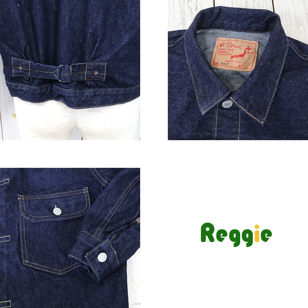 orSlow : TYPE1 40’S PLEATED FRONT BLOUSE (ONE WASH) (03-6011-81)