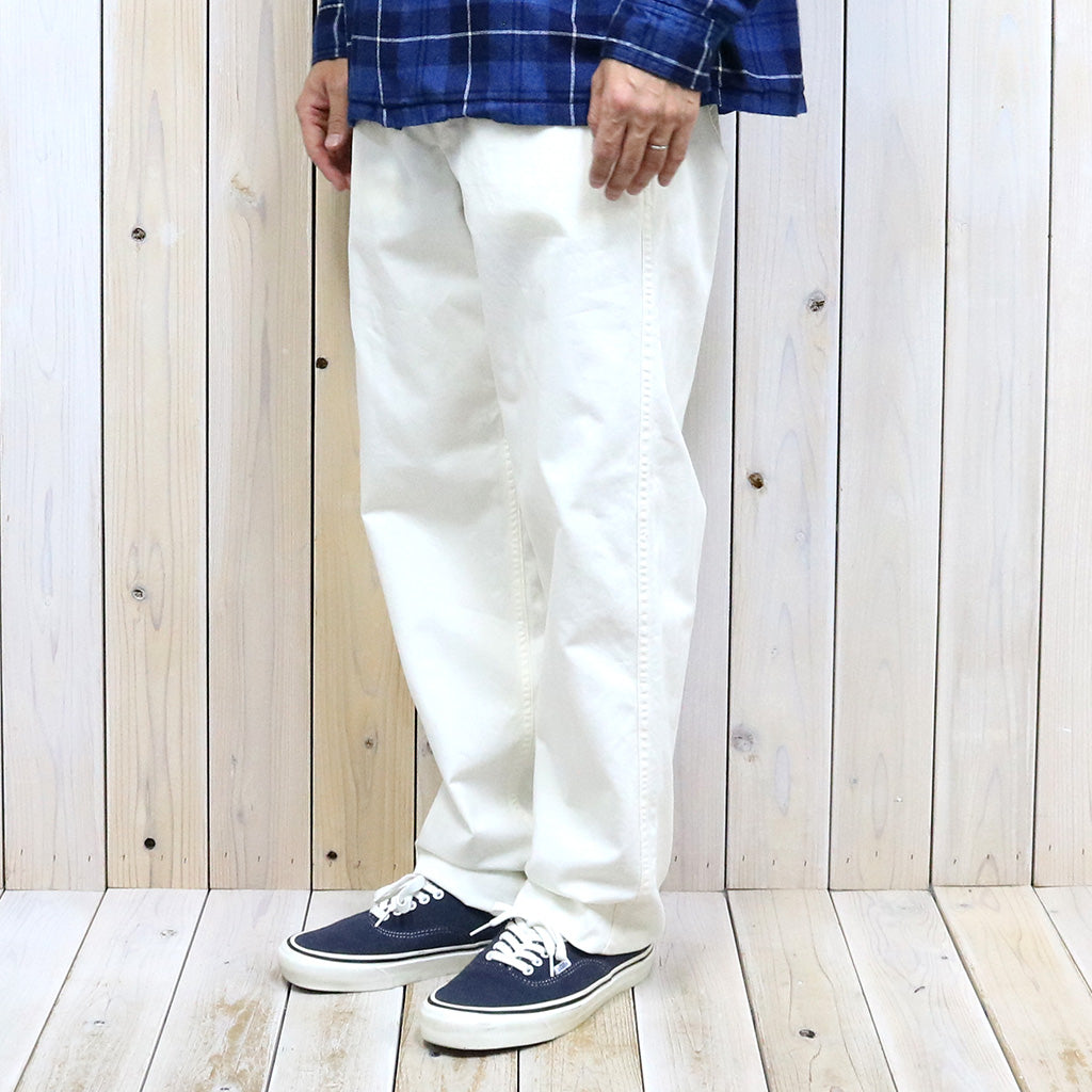 orSlow : FRENCH WORK PANTS (ECRU) (03-5000-66)