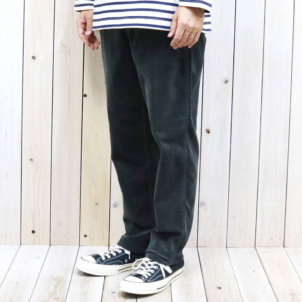 orSlow『NEW YORKER STRETCH CORDUROY』(CAHRCOAL GRAY)