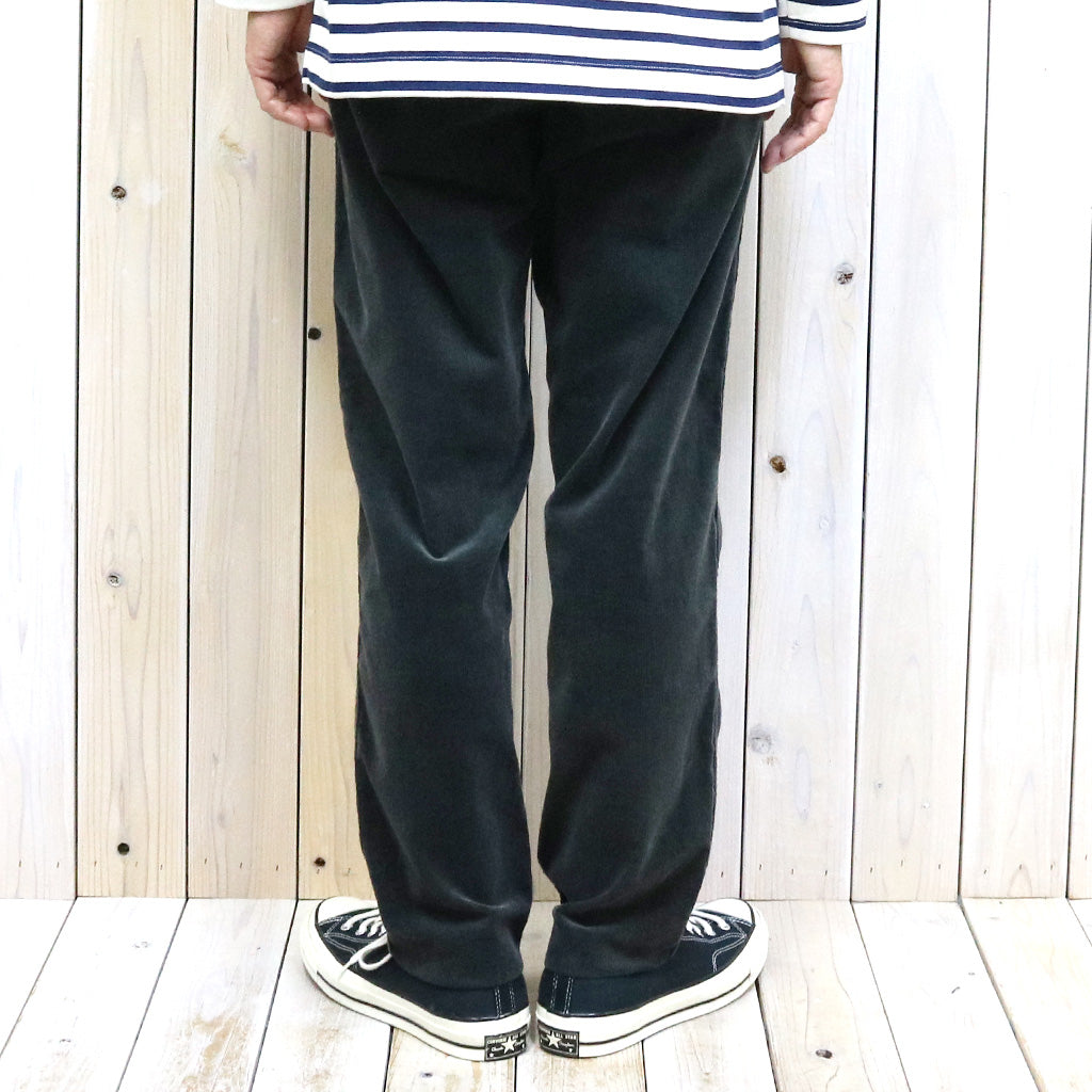 orSlow『NEW YORKER STRETCH CORDUROY』(CAHRCOAL GRAY)