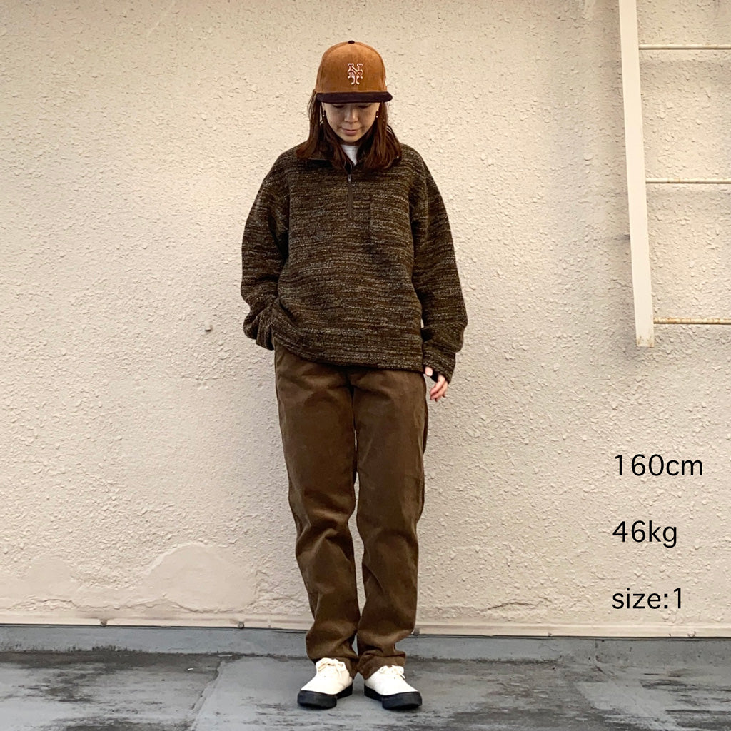 orSlow『NEW YORKER STRETCH CORDUROY』(BROWN)
