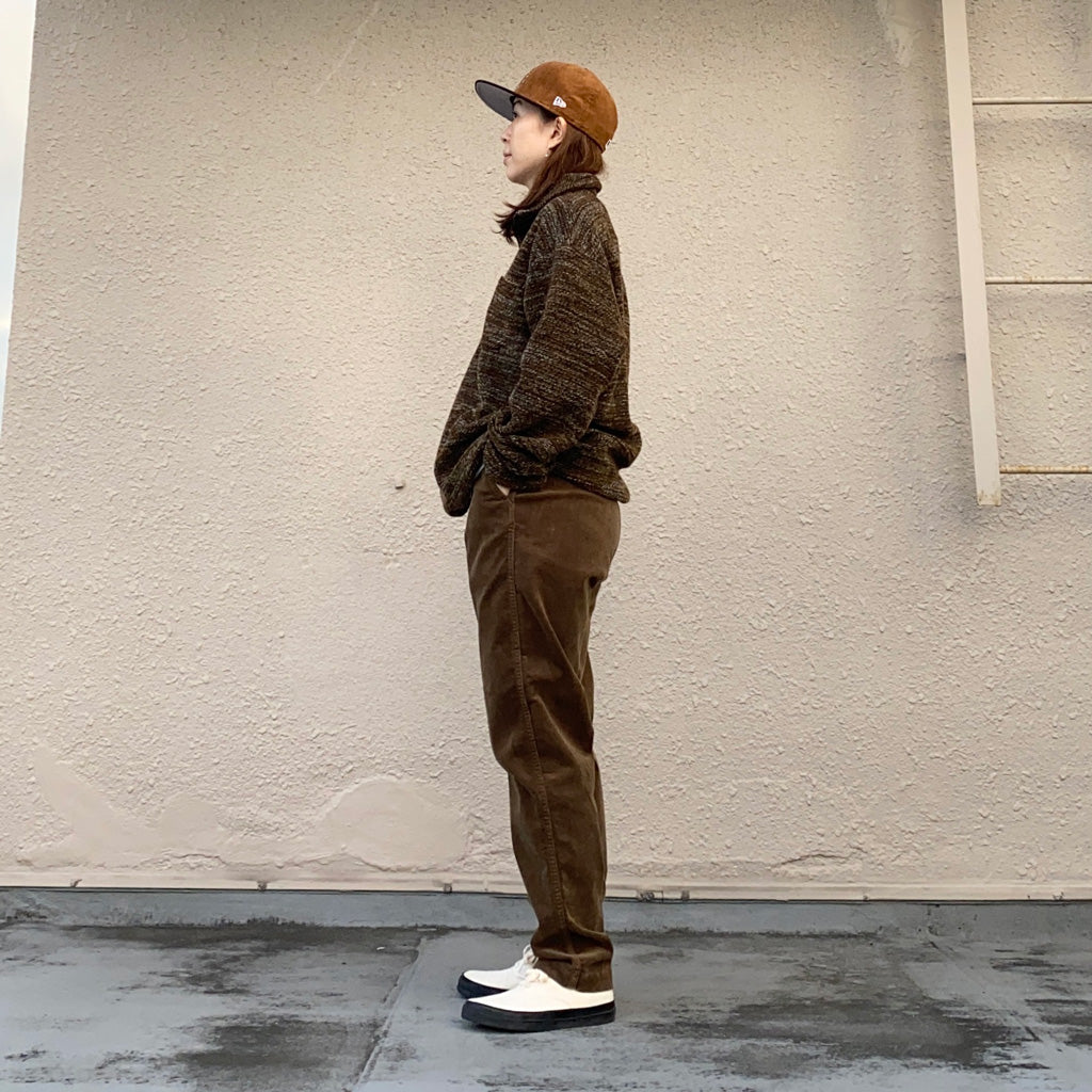 orSlow『NEW YORKER STRETCH CORDUROY』(BROWN)