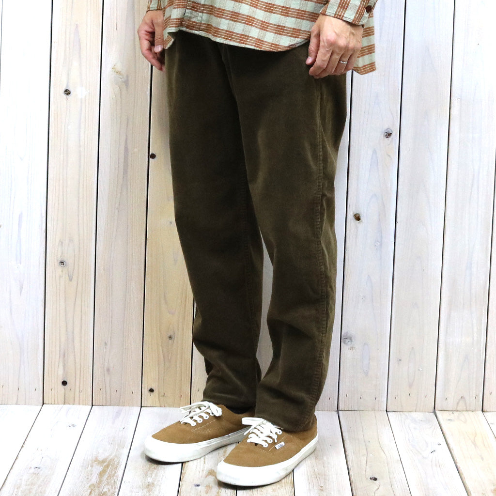 orSlow『NEW YORKER STRETCH CORDUROY』(BROWN)