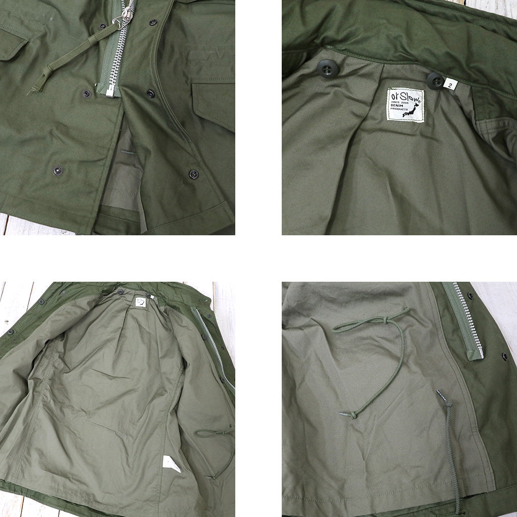 orSlow『US ARMY M-65 FIELD JACKET』(ARMY GREEN)