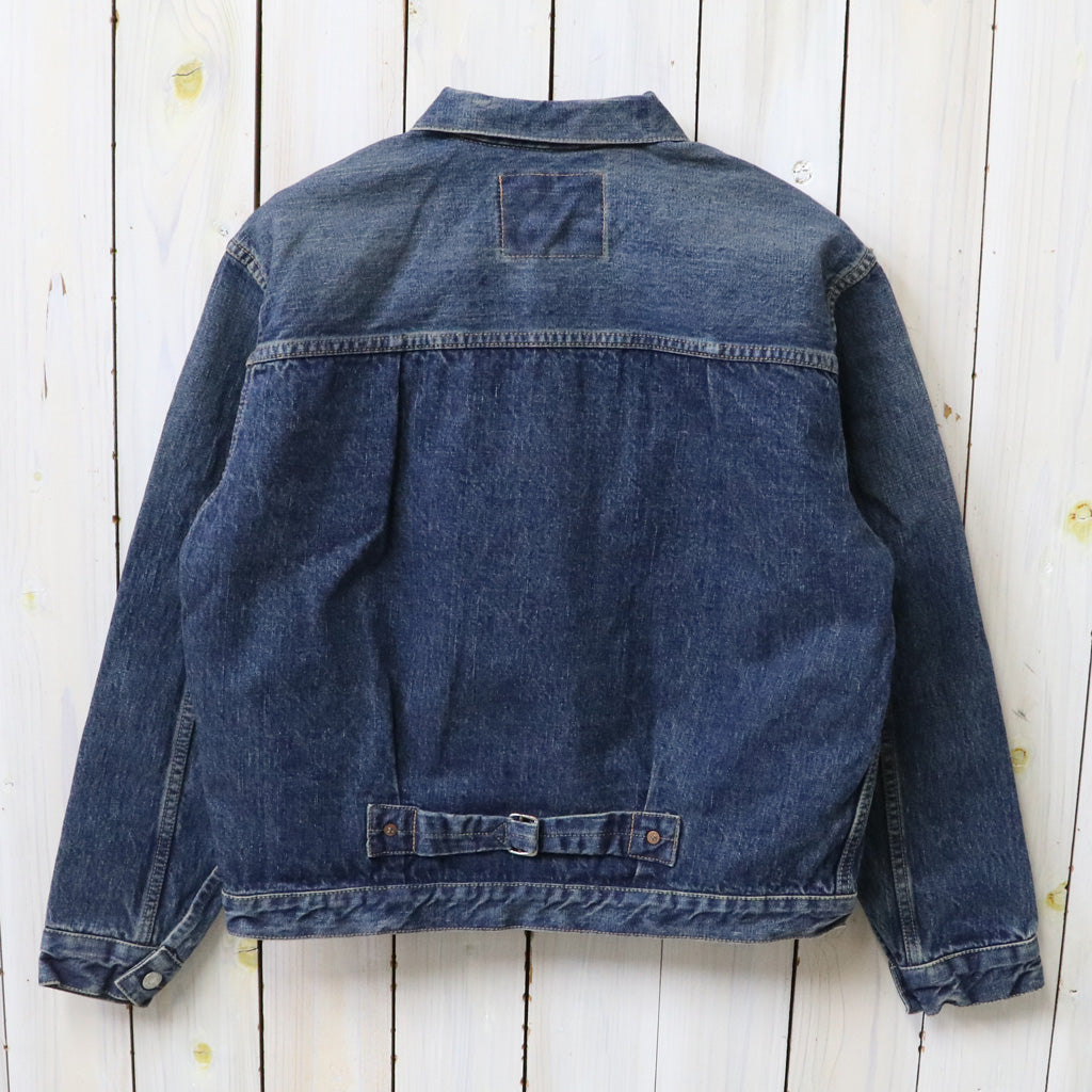 orSlow : TYPE1 40’S PLEATED FRONT BLOUSE (USED WASH) (03-6011-84)