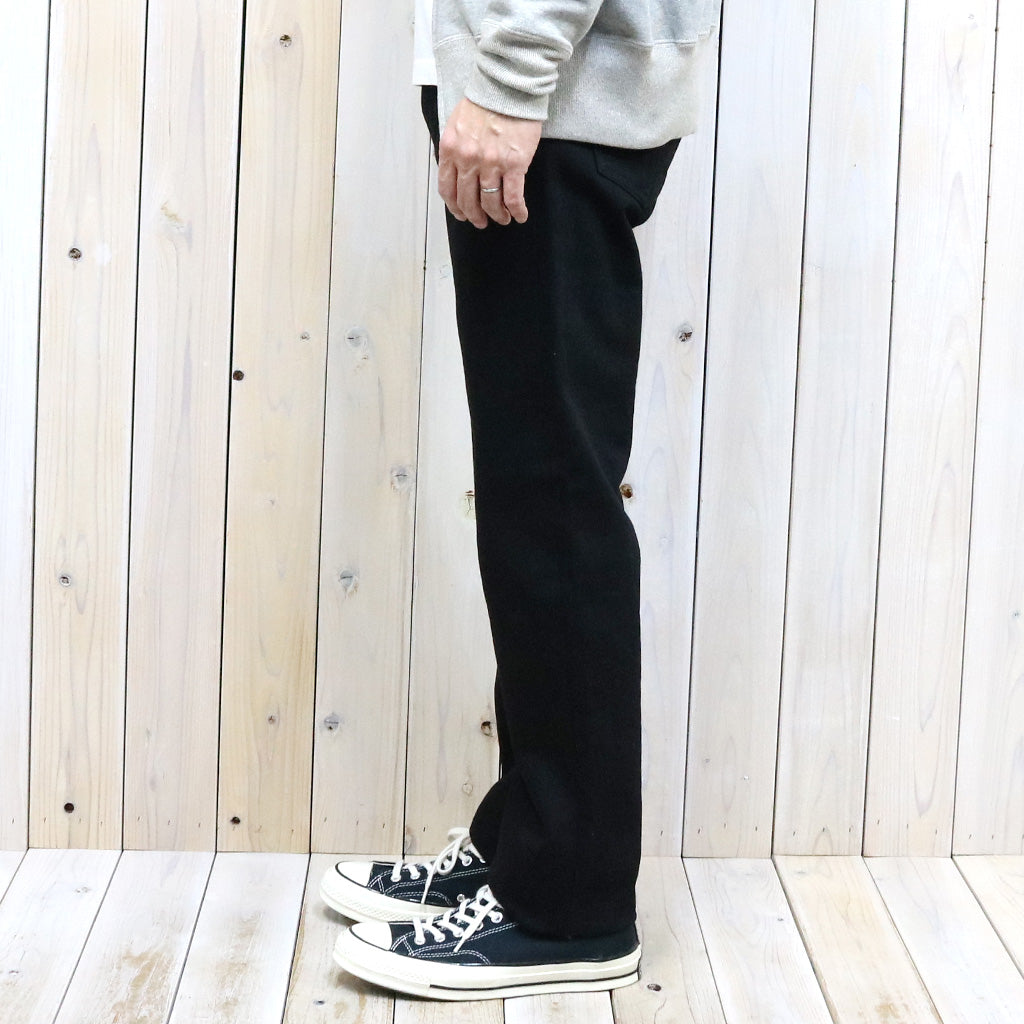 orSlow : 107 IVY FIT BLACK DENIM (BLACK)