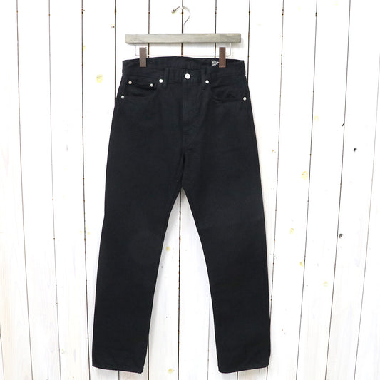 orSlow : 107 IVY FIT BLACK DENIM (BLACK)