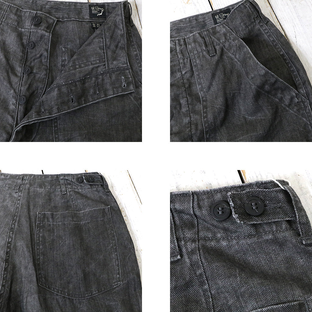 orSlow『SUMMER FATIGUE PANTS』(CHARCOAL GRAY)