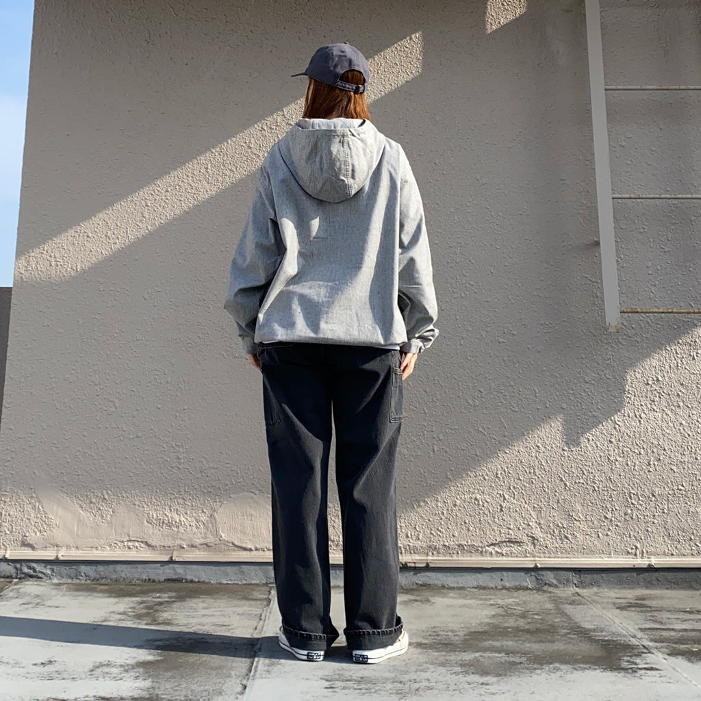 orSlow『RELAX FIT BLACK DENIM PAINTER PANTS』(BLACK DENIM STONE)
