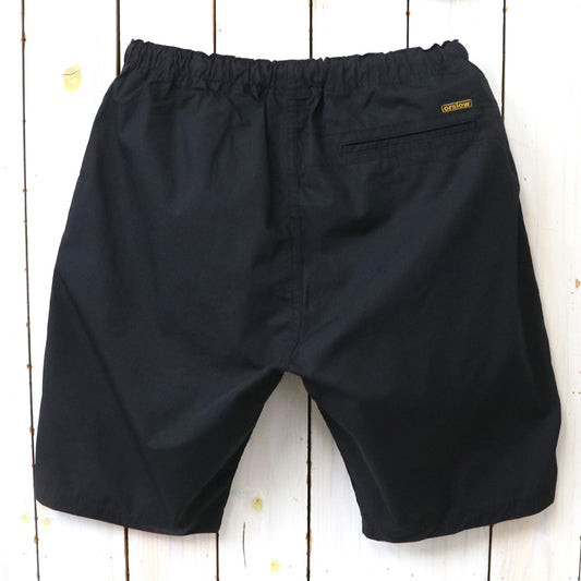 orSlow : NEW YORKER SHORTS TYPEWRITER CLOTH (BLACK) (03-7022-61)