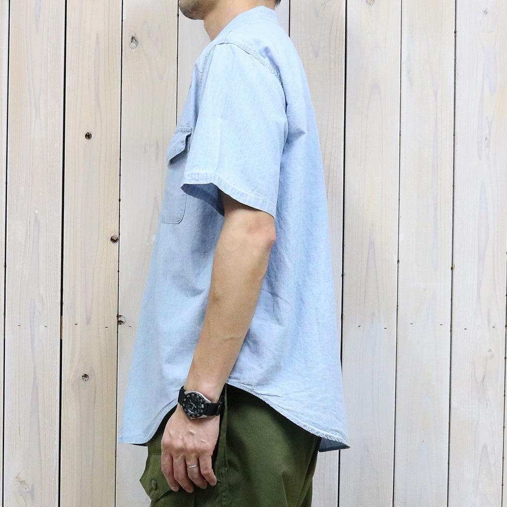 orSlow『SHORT SLEEVE WORK SHIRTS』(CHAMBRAY BLEACHED)