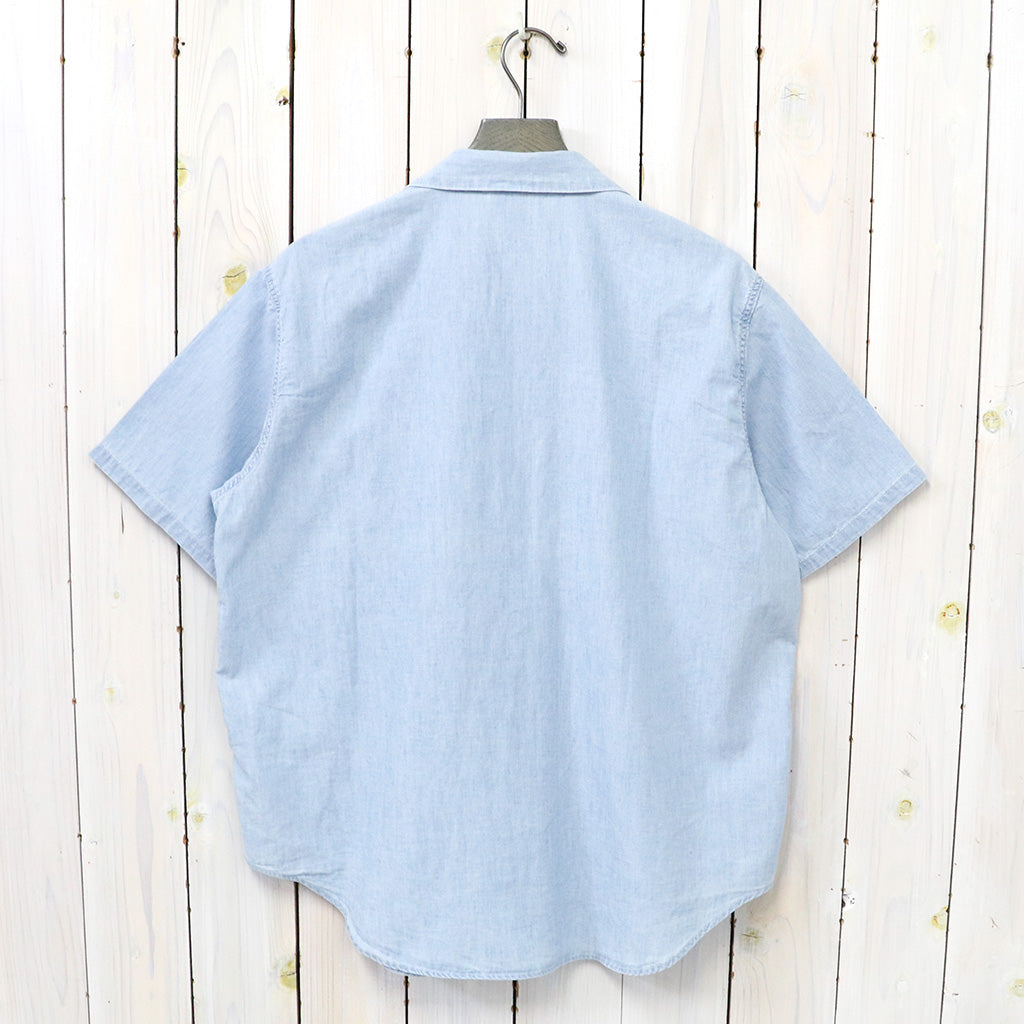 orSlow『SHORT SLEEVE WORK SHIRTS』(CHAMBRAY BLEACHED)
