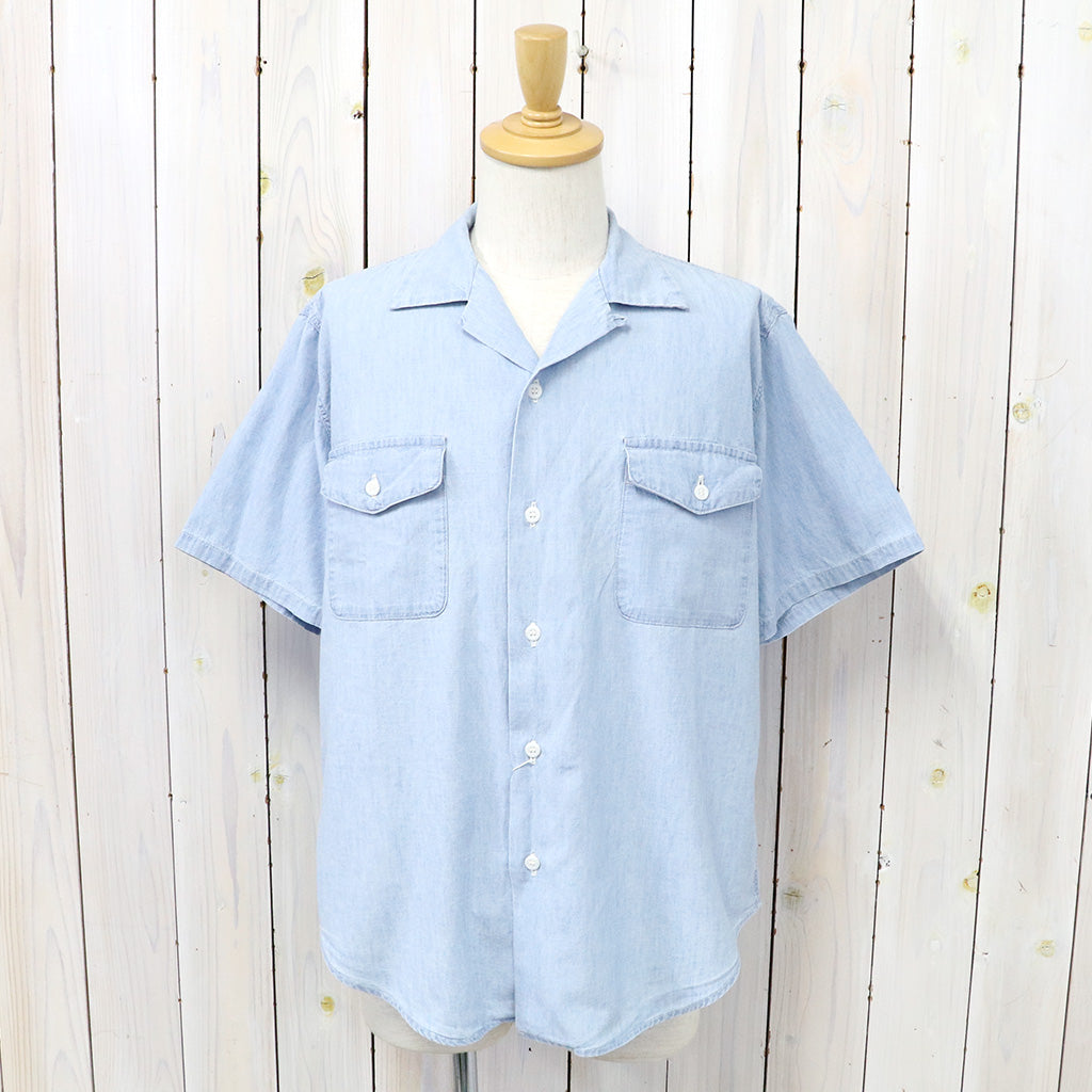 orSlow『SHORT SLEEVE WORK SHIRTS』(CHAMBRAY BLEACHED)