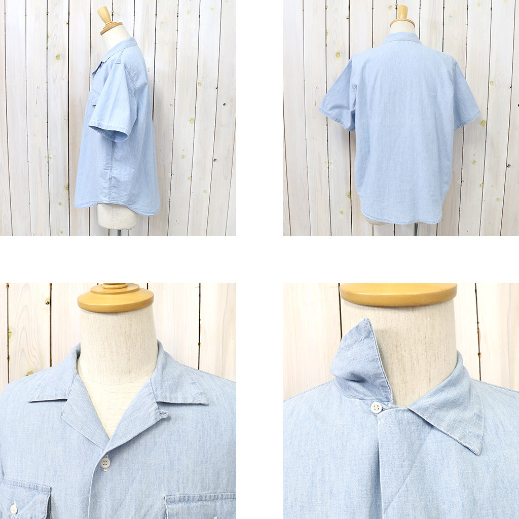 orSlow『SHORT SLEEVE WORK SHIRTS』(CHAMBRAY BLEACHED)