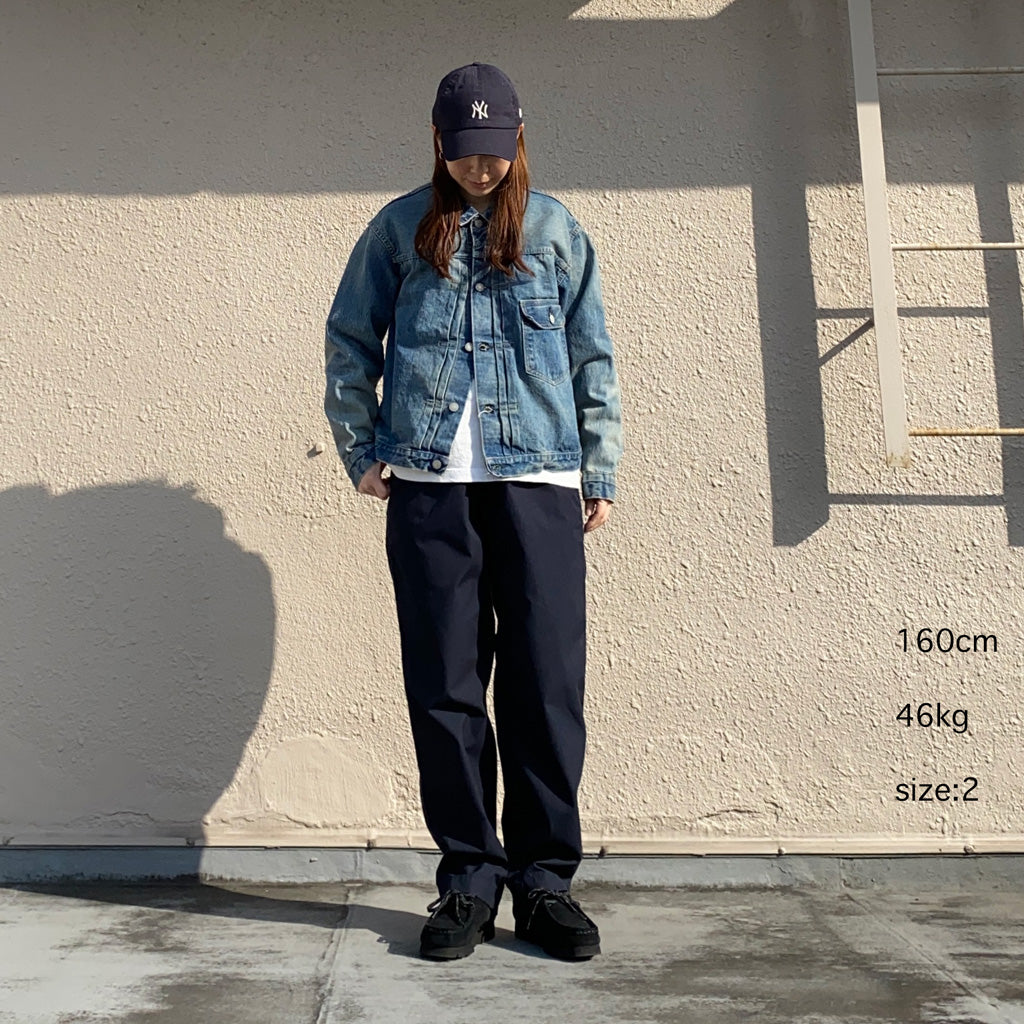 orSlow『TYPE1 40’S PLEATED FRONT BLOUSE-USED WASH』(03-6011-97)