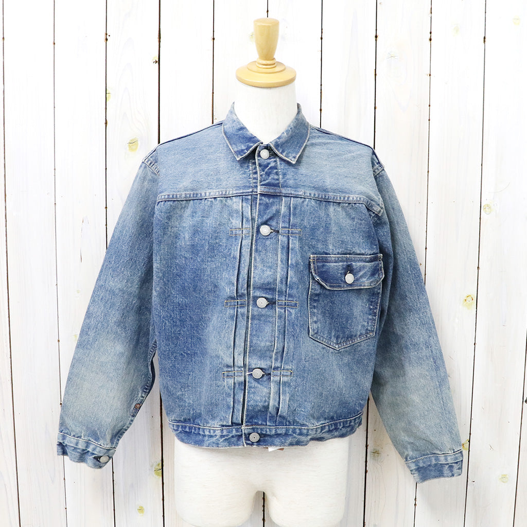 orSlow『TYPE1 40’S PLEATED FRONT BLOUSE-USED WASH』(03-6011-97)