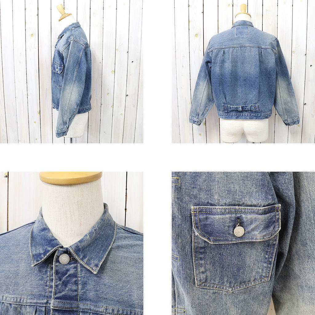 orSlow『TYPE1 40’S PLEATED FRONT BLOUSE-USED WASH』(03-6011-97)