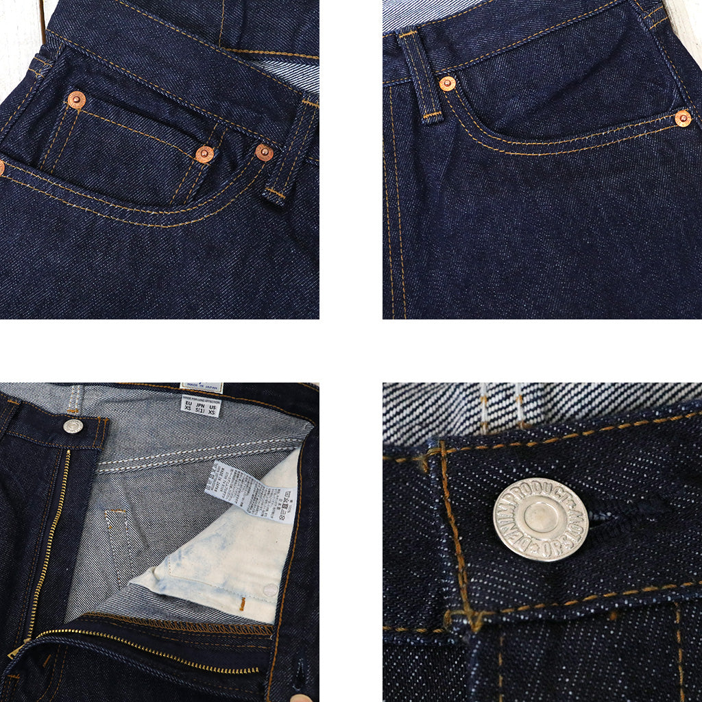 orSlow : SUPER DAD'S DENIM PANTS (ONE WASH) (01-1100W-81)