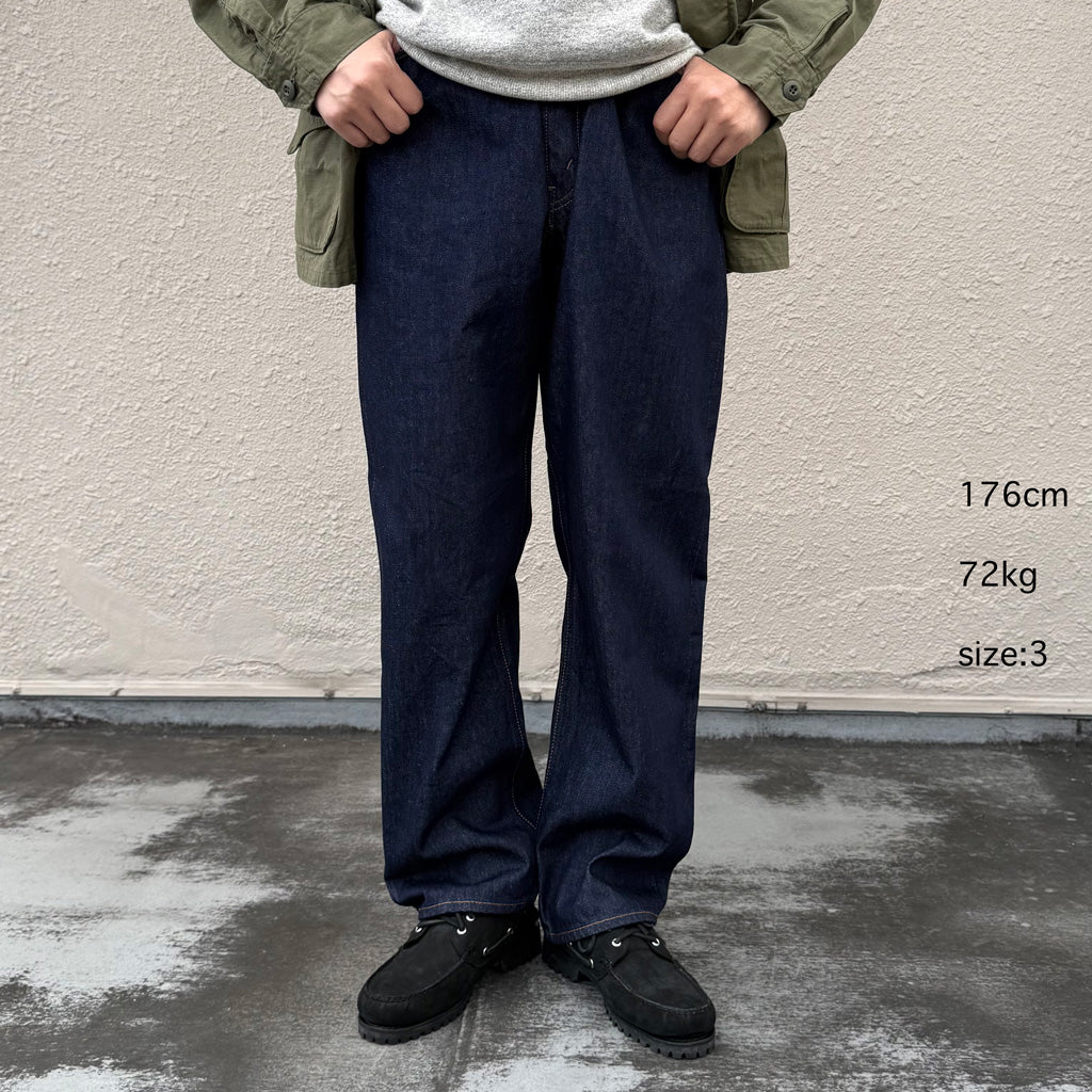 orSlow : 101 DAD’S FIT DENIM PANTS (ONE WASH)