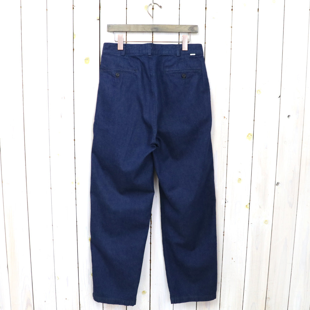 orSlow『TWO TUCK DENIM WIDE TROUSER』(ONE WASH)