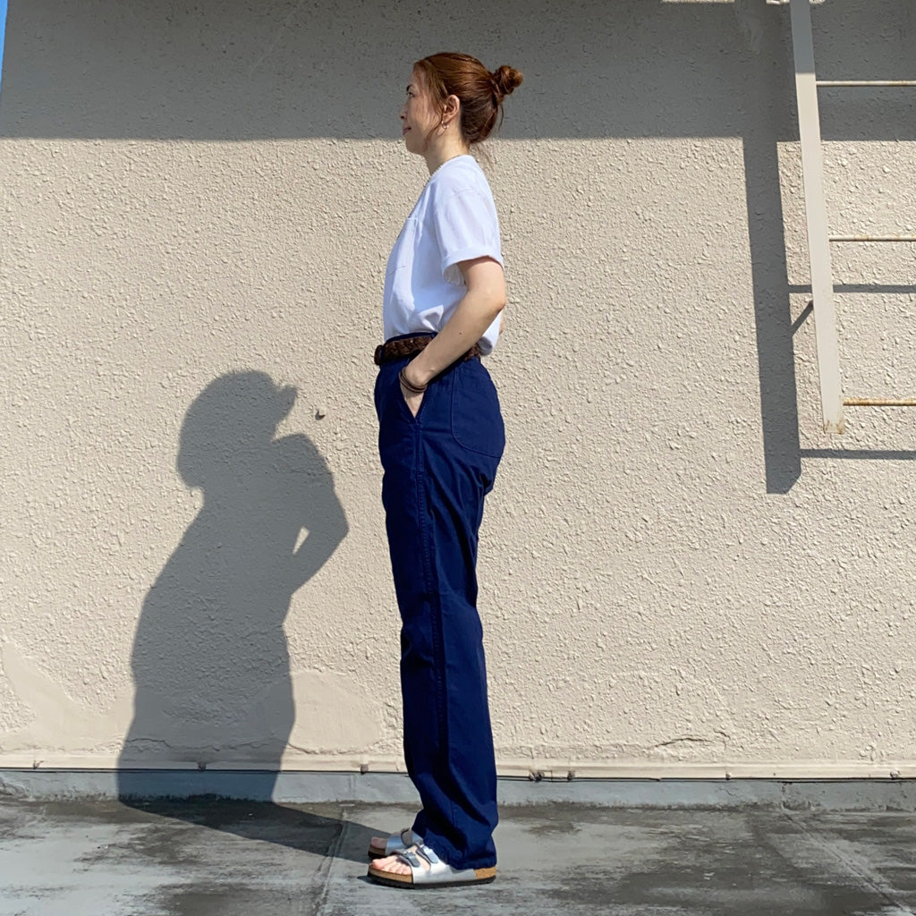 orSlow  : FRENCH WORK PANTS (BLUE) (03-5000-03)