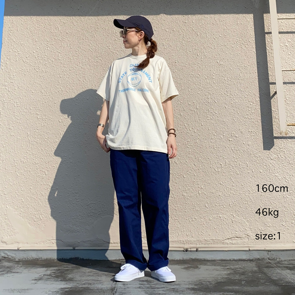 orSlow  : FRENCH WORK PANTS (BLUE) (03-5000-03)