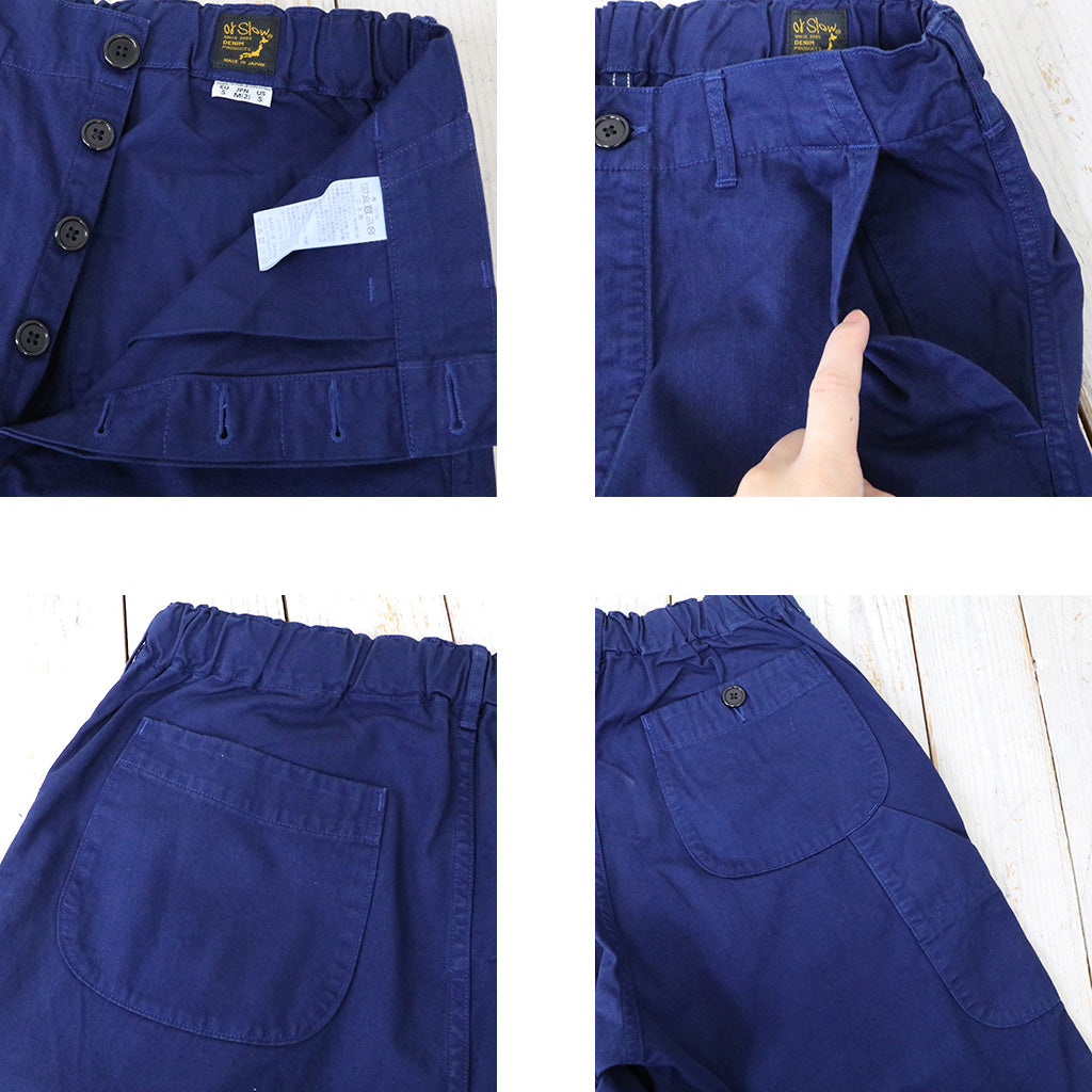 orSlow  : FRENCH WORK PANTS (BLUE) (03-5000-03)
