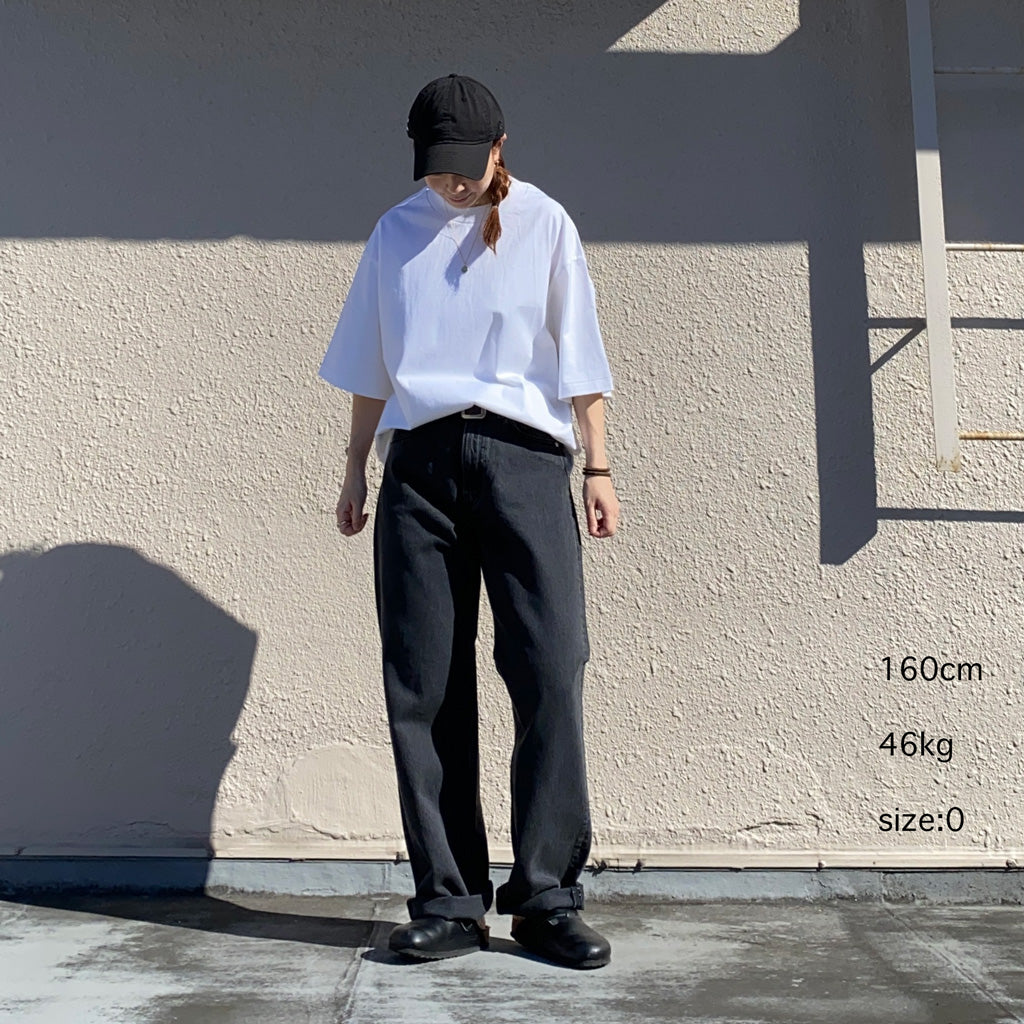 orSlow : 101 DAD’S FIT DENIM PANTS (BLACK DENIM STONE)