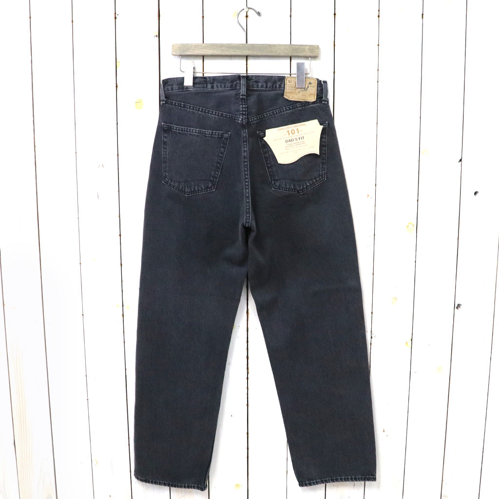 orSlow : 101 DAD’S FIT DENIM PANTS (BLACK DENIM STONE)
