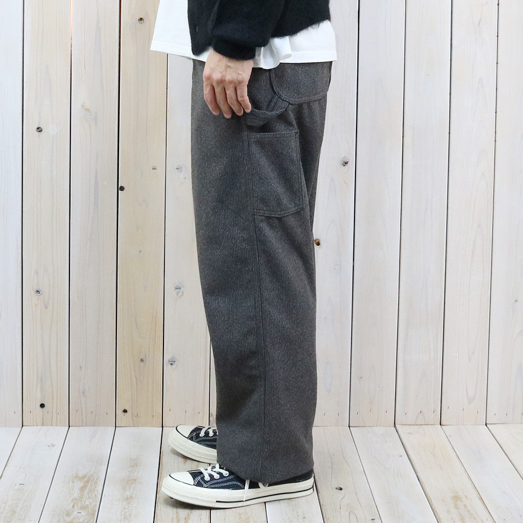 orSlow『HOUNDSTOOTH DAD'S FIT PAINTER PANTS』(BROWN HOUNDSTOOTH)