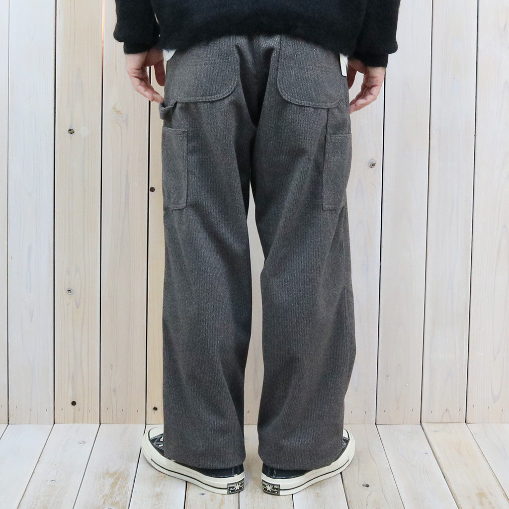 orSlow『HOUNDSTOOTH DAD'S FIT PAINTER PANTS』(BROWN HOUNDSTOOTH)