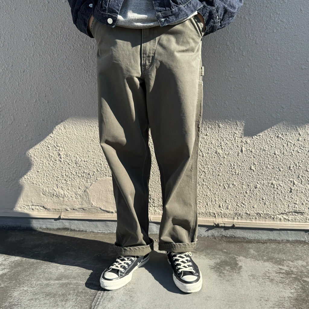 orSlow : DAD'S FIT PAINTER PANTS (ARMY GREEN) (01-5328-76S)