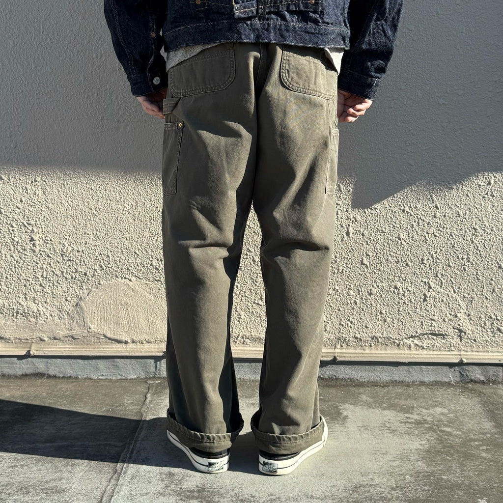 orSlow : DAD'S FIT PAINTER PANTS (ARMY GREEN) (01-5328-76S)