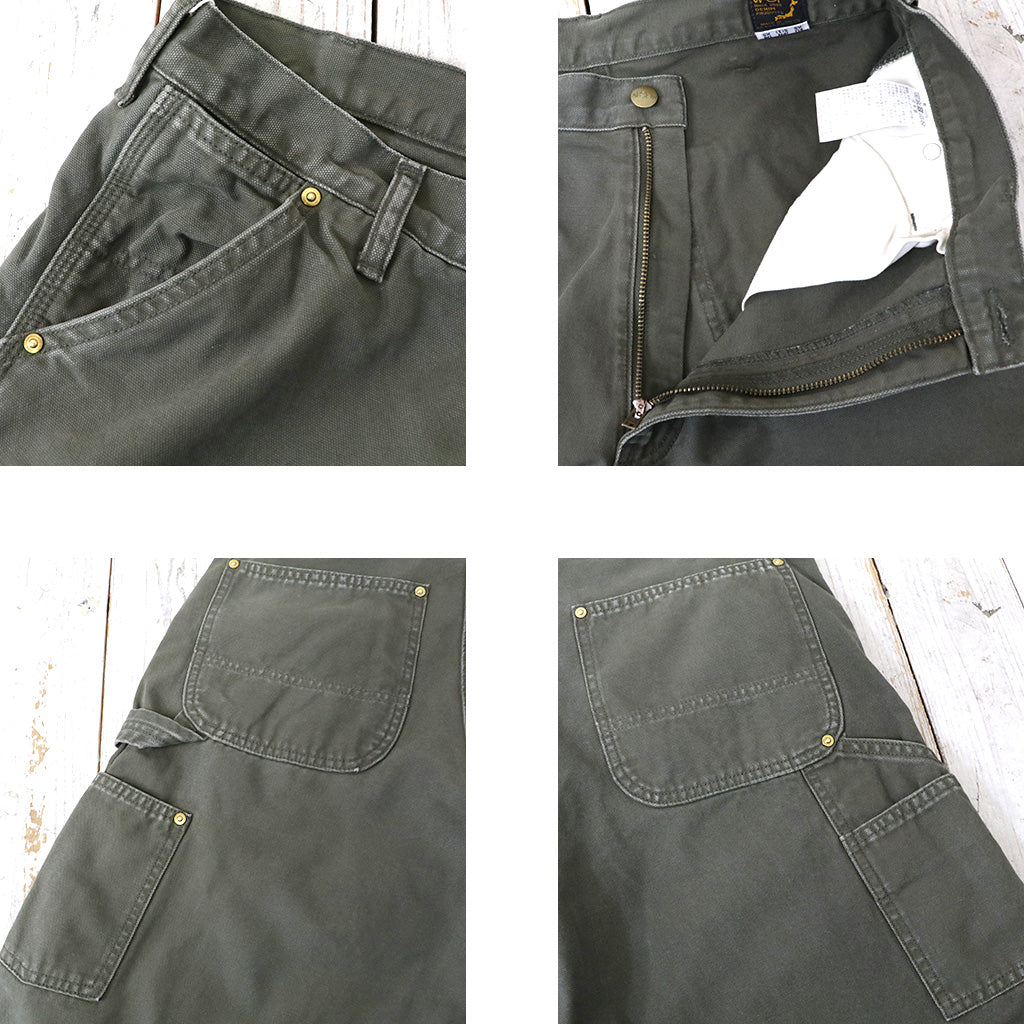 orSlow : DAD'S FIT PAINTER PANTS (ARMY GREEN) (01-5328-76S)