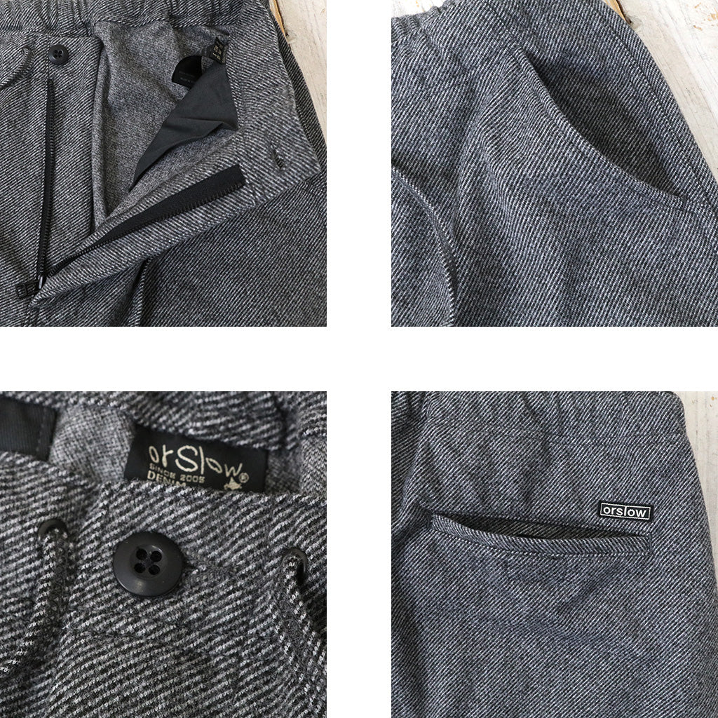 orSlow『NEW YORKER BY LIKE TWEED FABRIC』(GRAY)