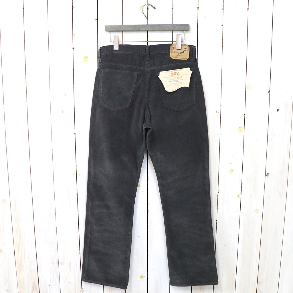 orSlow『SHOE CUT JEANS CORDUROY』(GRAY)