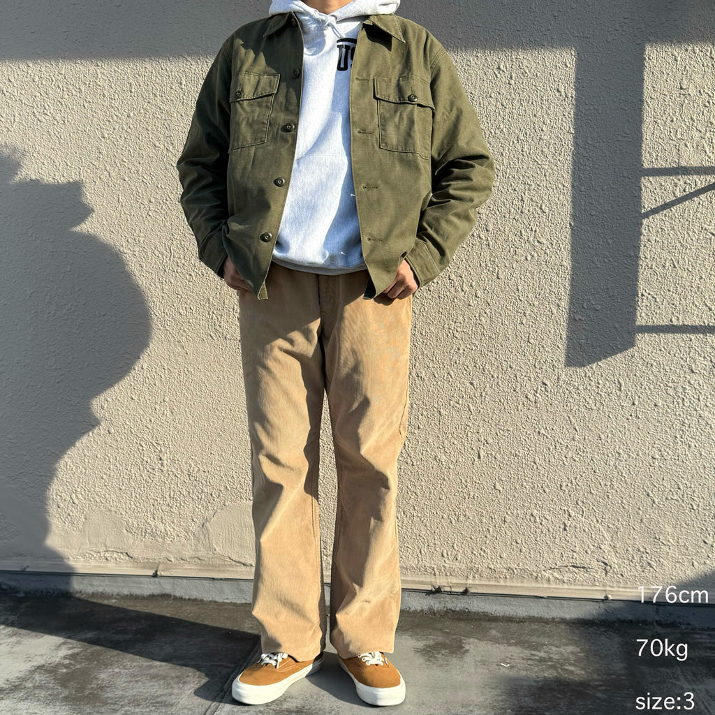 orSlow : SHOE CUT JEANS CORDUROY (BEIGE)