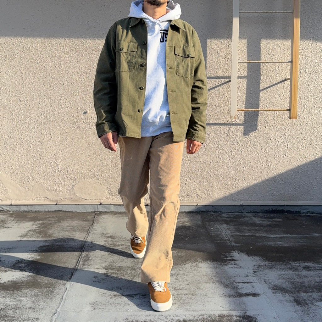 orSlow : SHOE CUT JEANS CORDUROY (BEIGE)