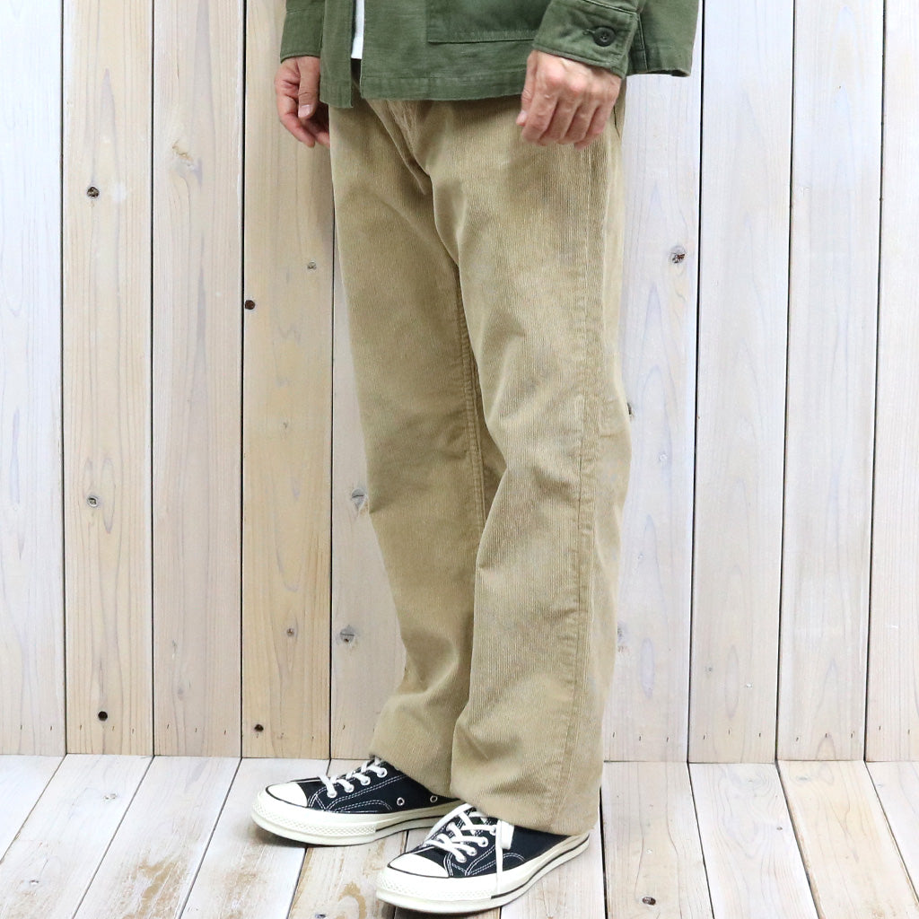 orSlow『SHOE CUT JEANS CORDUROY』(BEIGE)