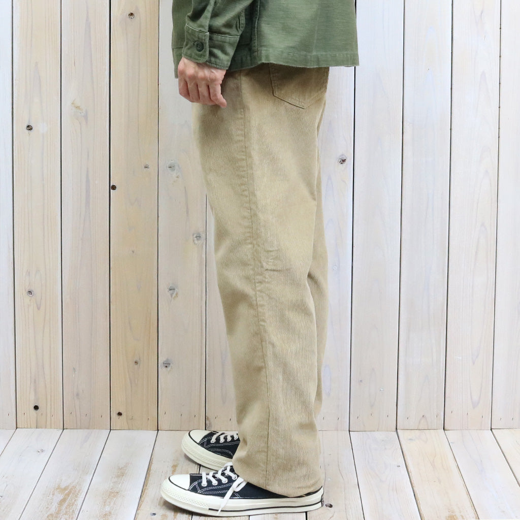 orSlow『SHOE CUT JEANS CORDUROY』(BEIGE)