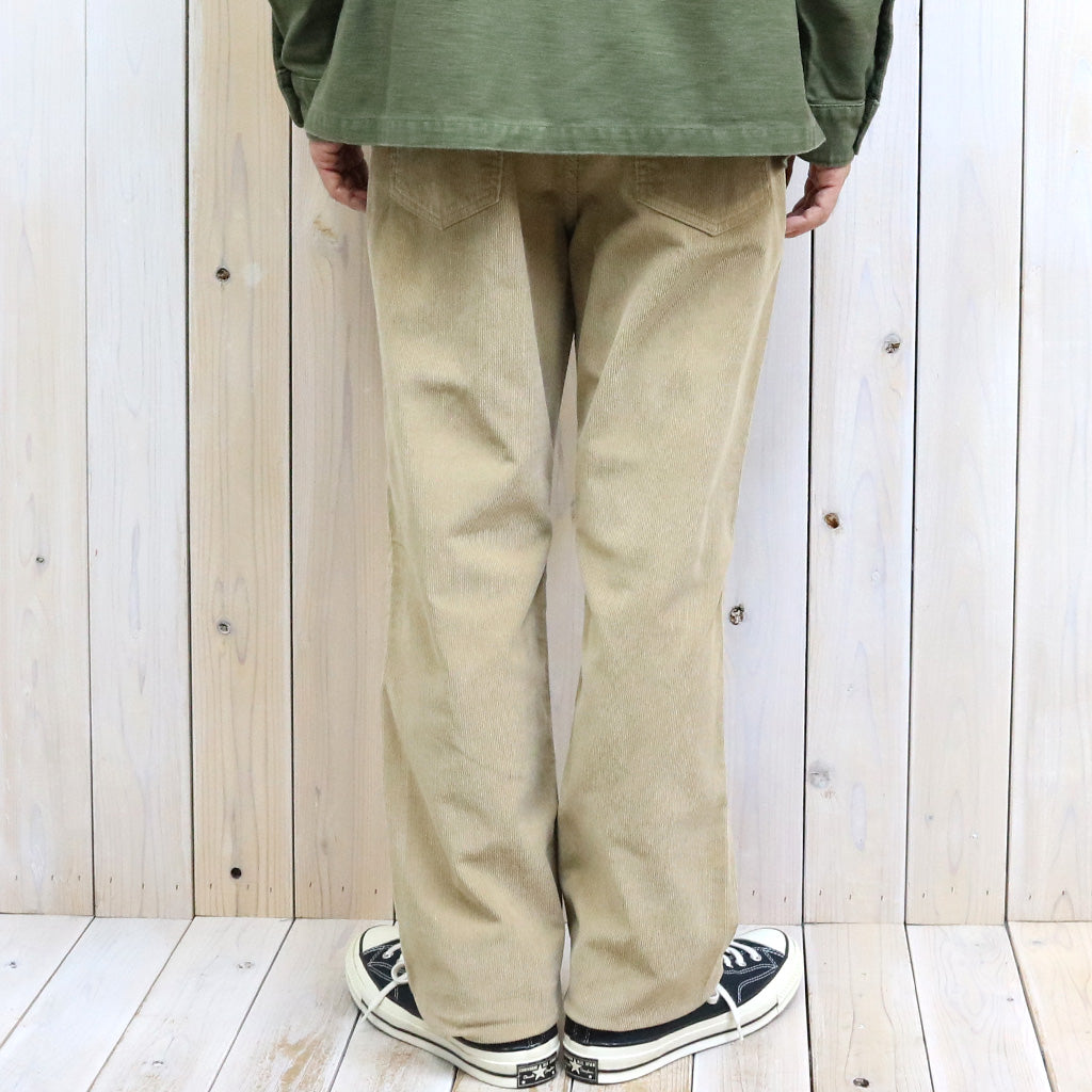 orSlow『SHOE CUT JEANS CORDUROY』(BEIGE)