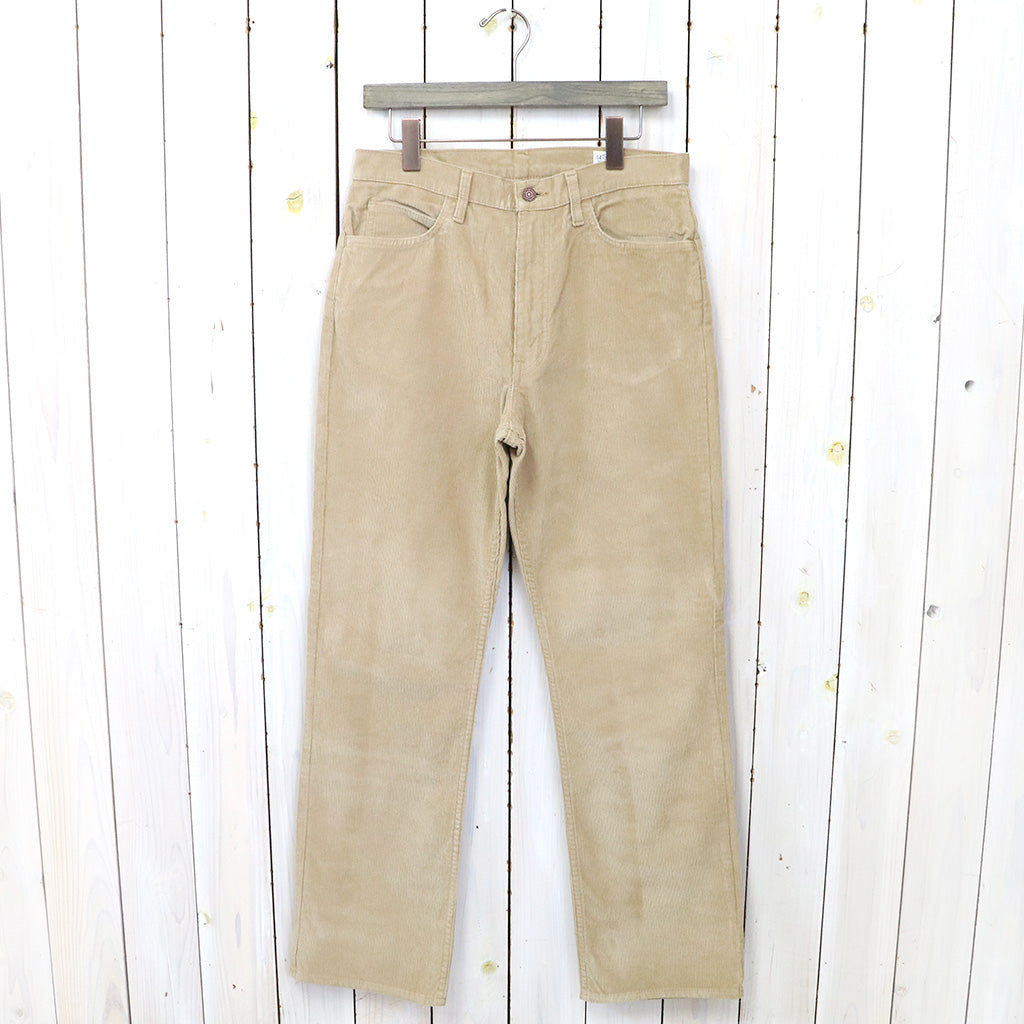 orSlow『SHOE CUT JEANS CORDUROY』(BEIGE)