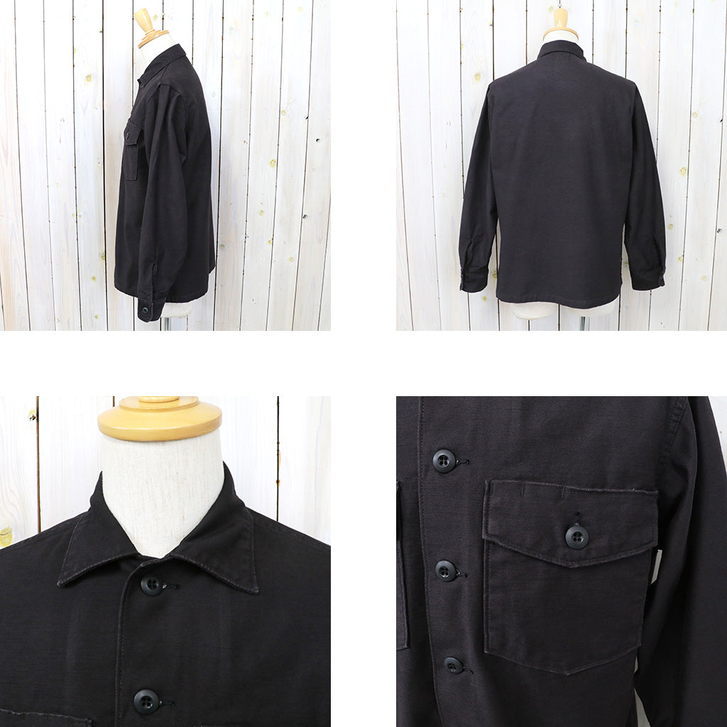 orSlow : US ARMY FATIGUE SHIRT (BLACK)