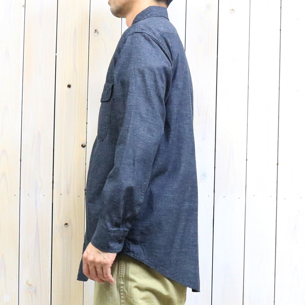 orSlow『BLACK CHAMBRAY WORK SHIRT』(BLACK)